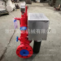 Cut off gate valve